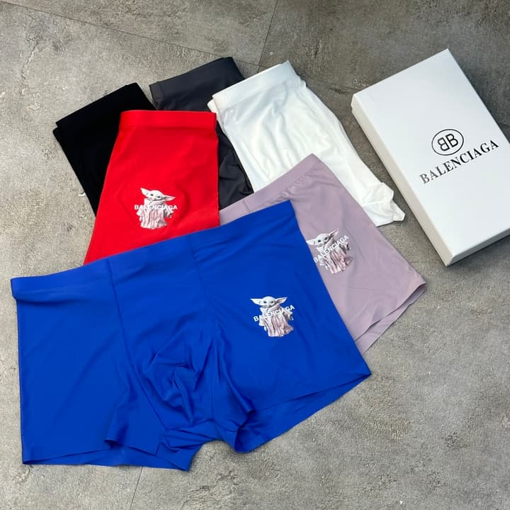 Balenciaga Seamless Ice Silk Men's Underwear