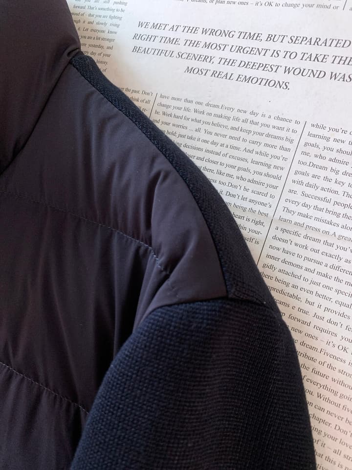 Zegna Spliced Down Puffer Jacket – 2025FW in Classic Black