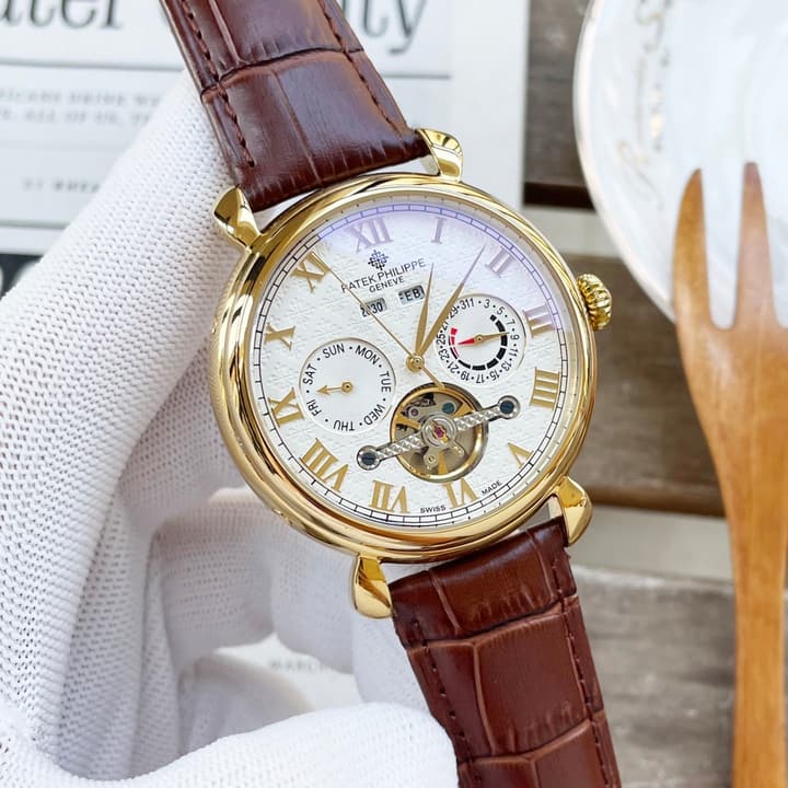 Patek Philippe Multi-Function Tourbillon Perpetual Calendar Men's Watch