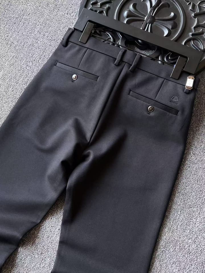 Moncler Double Logo Business Casual Pants