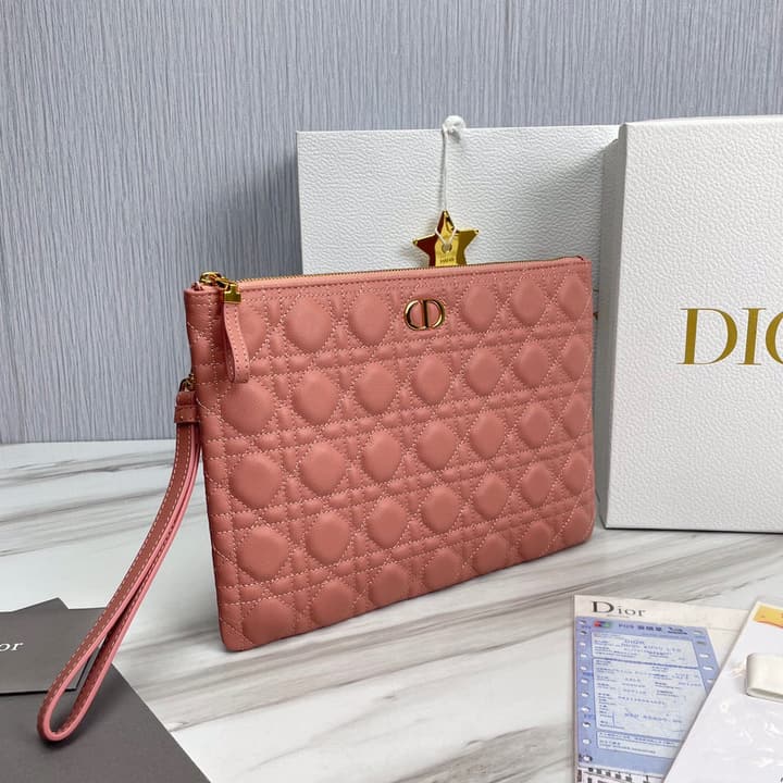 Dior Clutch Bag in Classic Black
