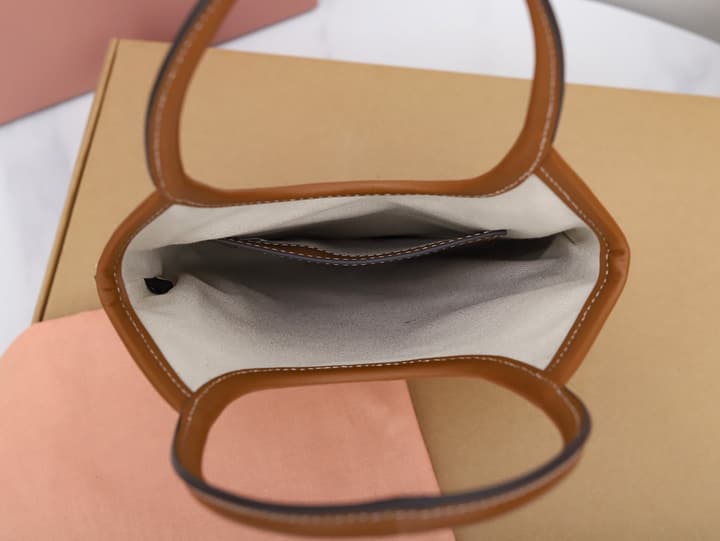 Miu Miu Mini Tote Bag in Black