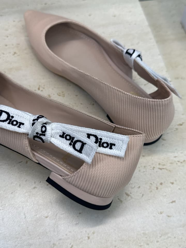 Dior J'Adior Webbing Bow Pumps – 2026 Early Spring Collection