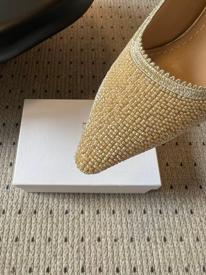 Dior J'Adior Slingback High Heels – Dior Or Limited Collection