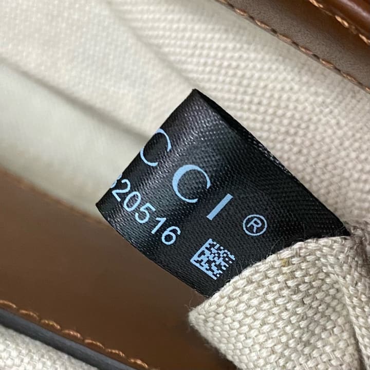 Gucci Jackie Mini Crystal-Embellished Shoulder Bag in Brown/G-Fabric Small Diamonds