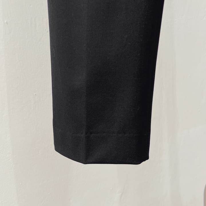 Saint Laurent Iconic Double-Breasted Trousers in Classic Black