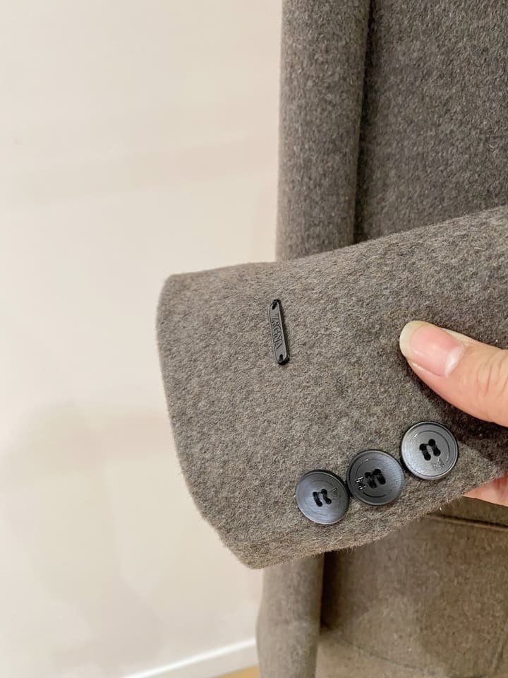 Zegna Men's Wool Kensington Coat – 2025FW in Classic Black