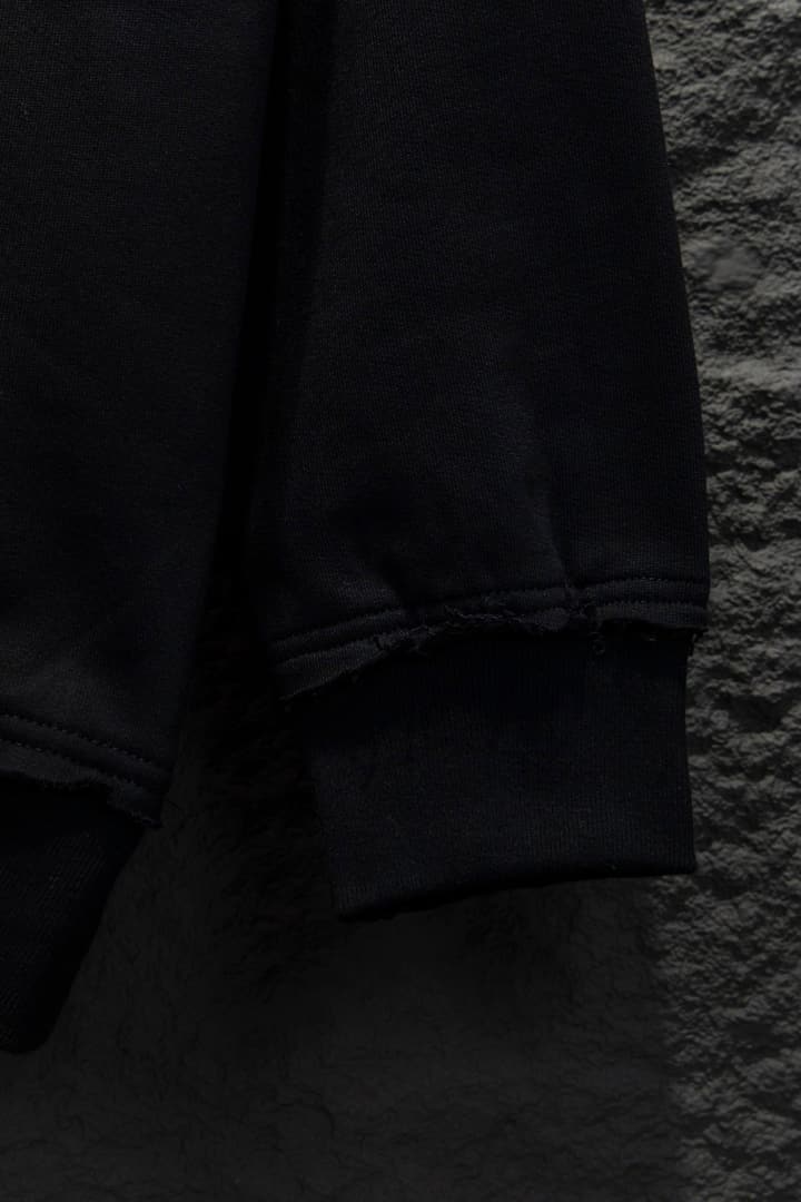 Miu Miu Embroidered Oversize Cotton Sweatshirt in Heather Grey