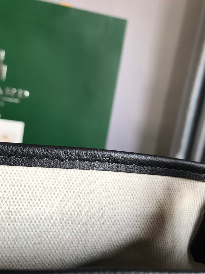 Goyard Mini Shopping Bag in Charcoal Monogram