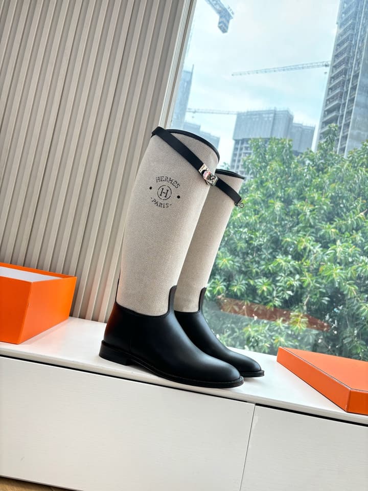 Hermès Classic Riding Boots – 2025 Autumn/Winter Collection