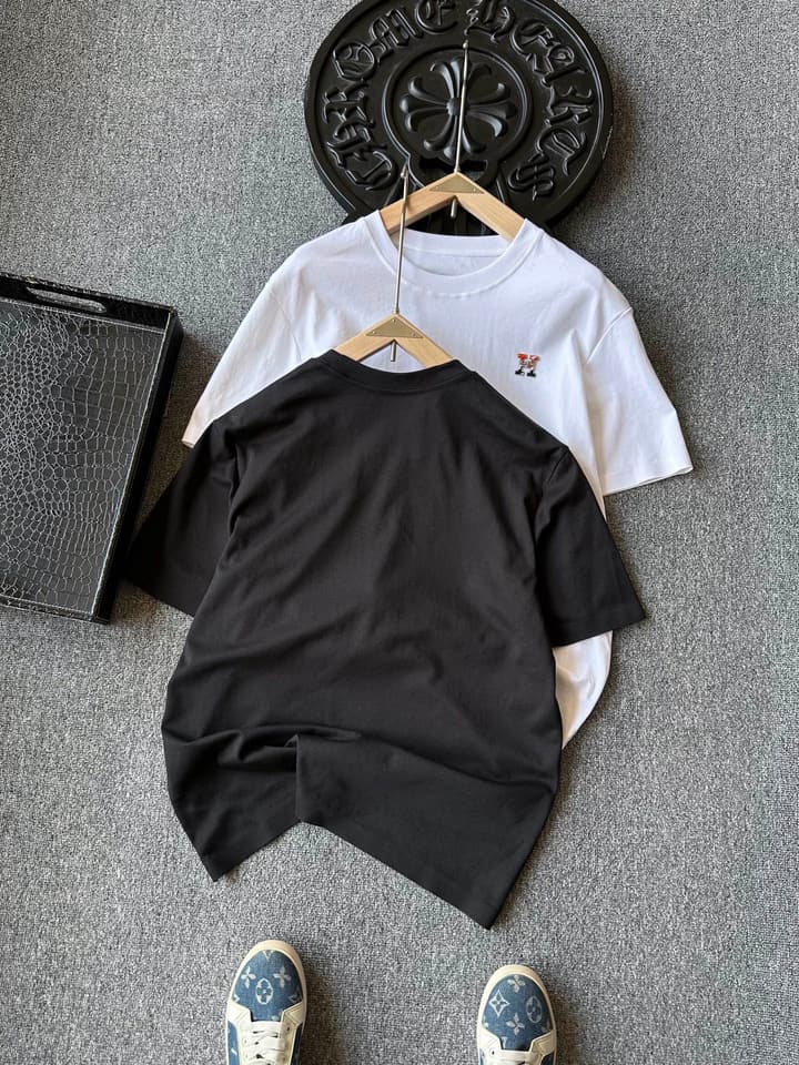 Hermès Liquid Ammonia Ice Silk T-Shirt – 2025 Collection in Black