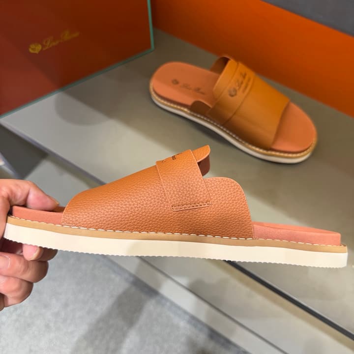 Loro Piana Summer Walk Crisscross Mules