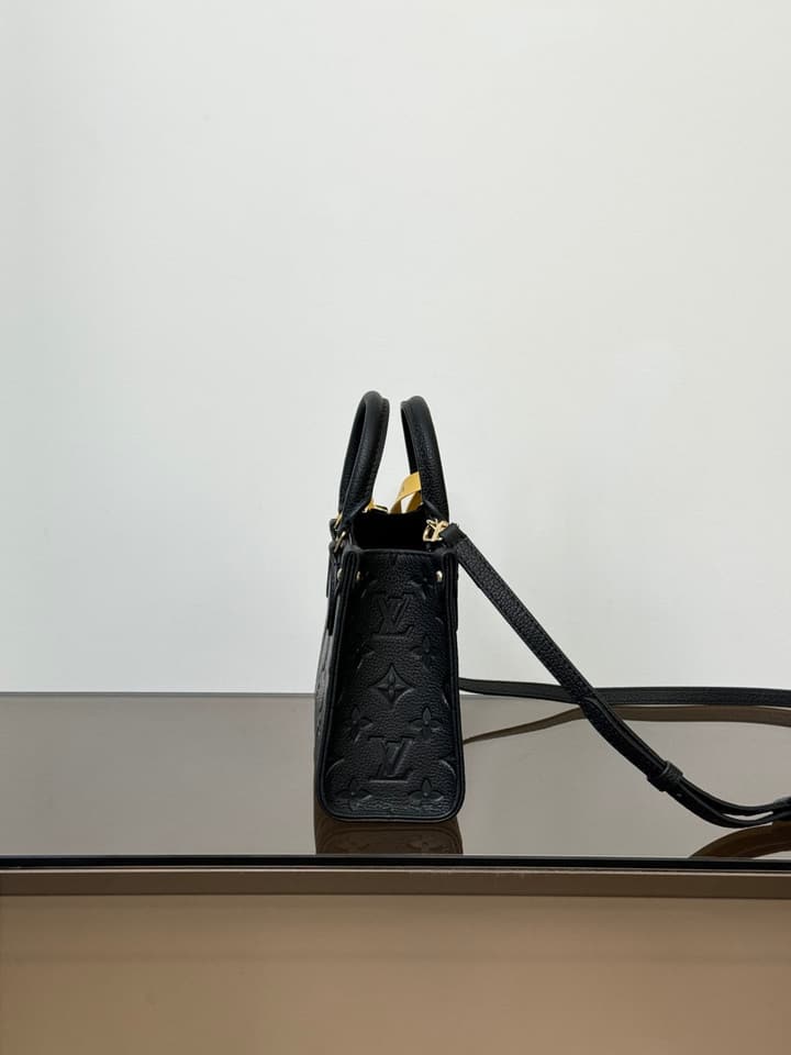 Louis Vuitton OnTheGo BB Handbag in Black Monogram