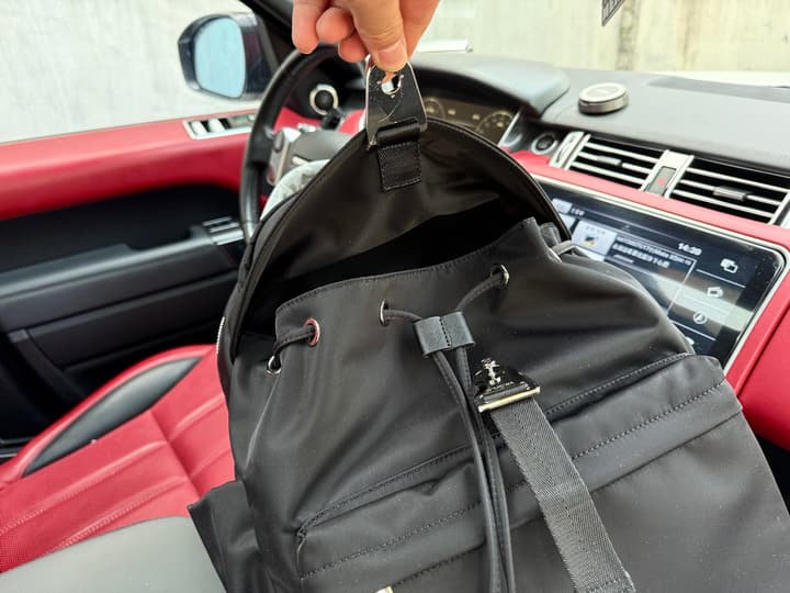 RIMOWA Never Still Canvas Backpack in Black