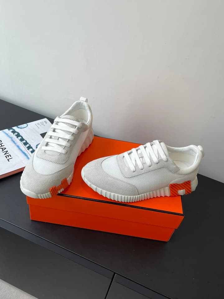 Hermès Classic Couple's Casual Sneakers in Black