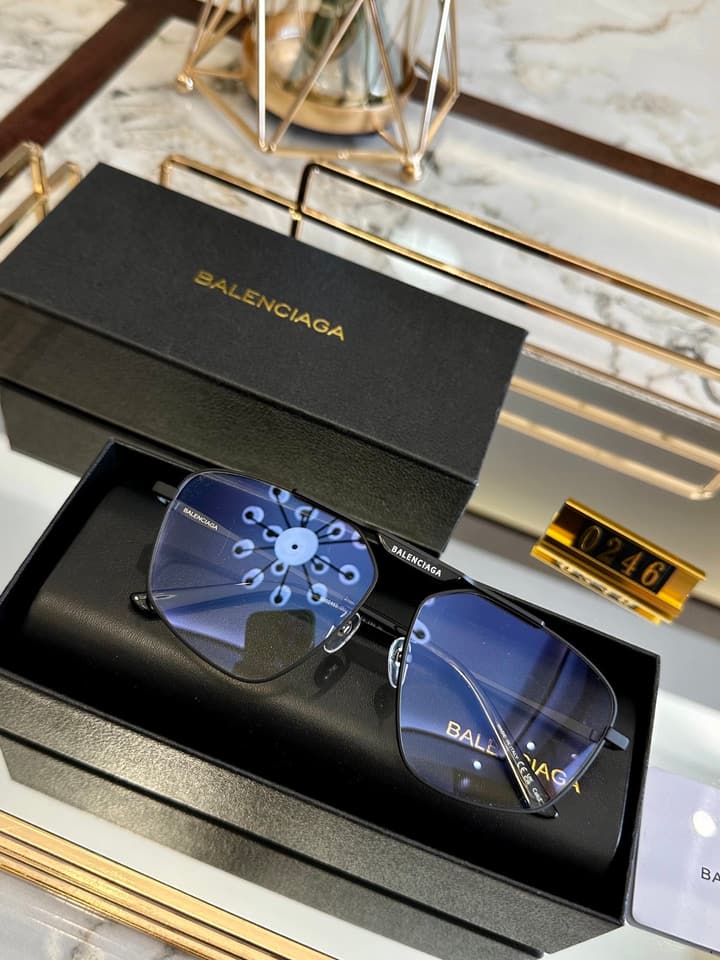 Balenciaga Polarized Acetate Sunglasses