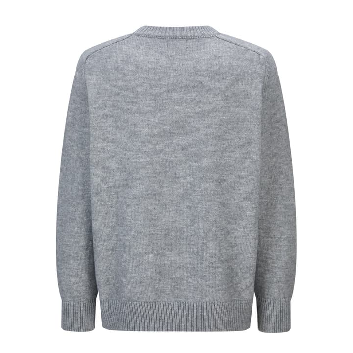 Celine Triomphe Embroidered Knit Sweater in Black