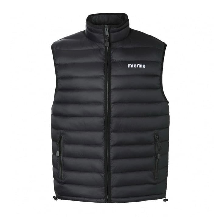 Miu Miu Down Vest – 25SS in Black