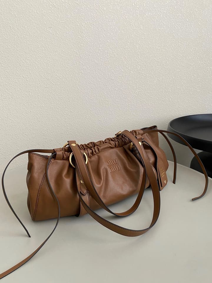 Miu Miu Nappa Dumpling Bag