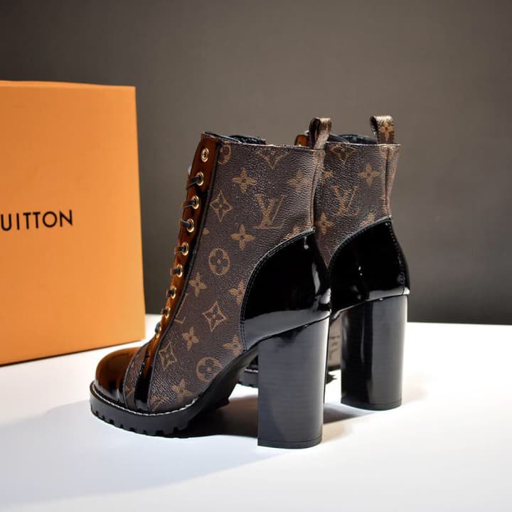 Louis Vuitton Classic High-Heeled Martin Boots