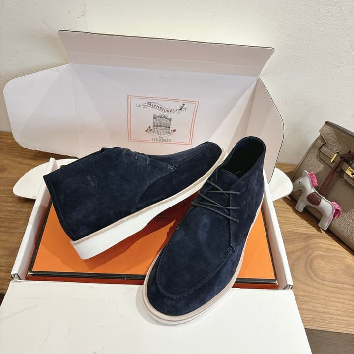 Hermès Classic Couple's Sandals – SS25 New Arrival in Black Suede