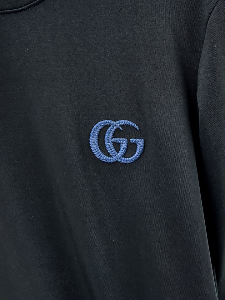 Gucci 2025FW Fashion Casual Long Sleeve T-Shirt – 2025FW in Black