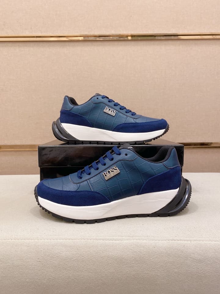 Boss Latest Casual Men's Sneakers in Dark Gray