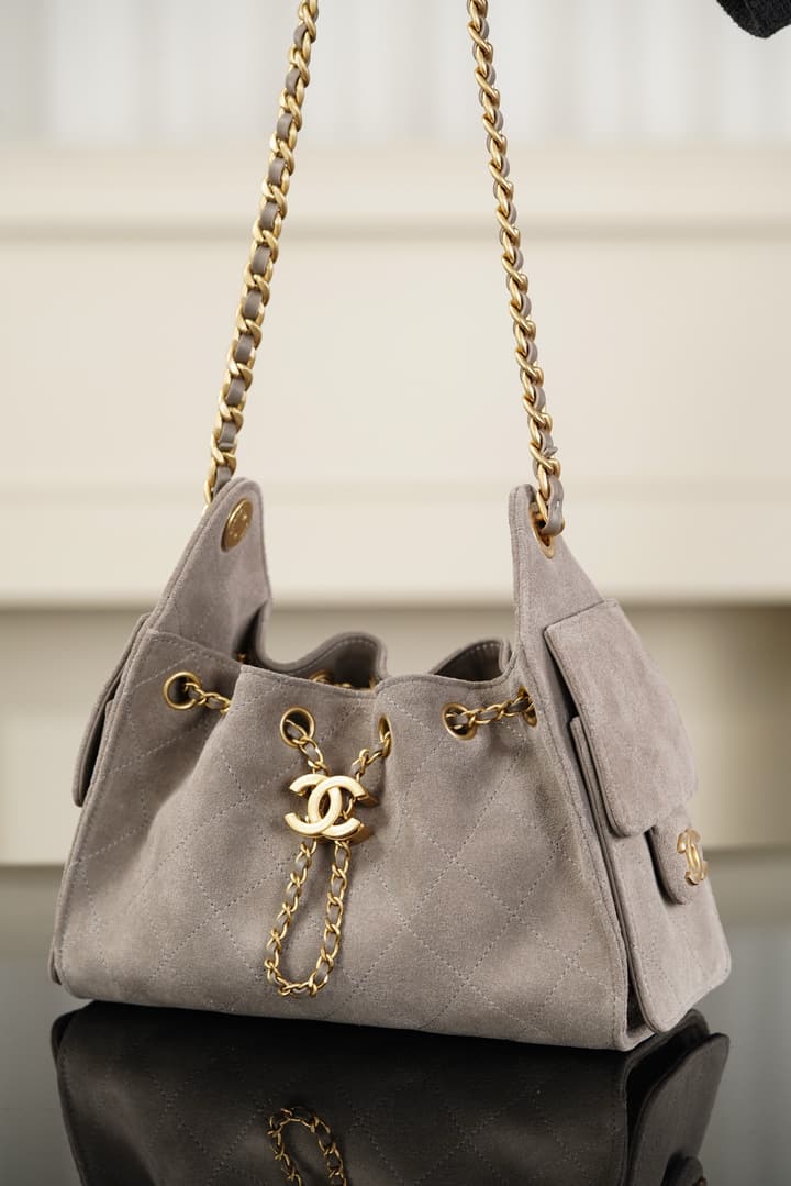 Chanel 25 Bag Mini in Suede – 26C Collection
