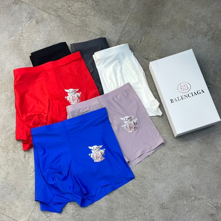 Balenciaga Seamless Ice Silk Men's Underwear