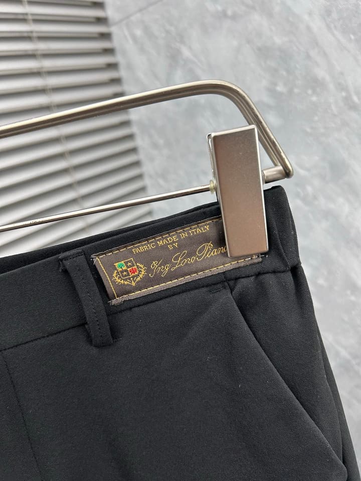 Brunello Cucinelli Tailored Casual Trousers – 2025SS in Black