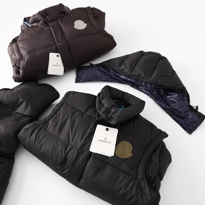 Moncler Cyclone Detachable Down Jacket – 2024FW in Black/Blue