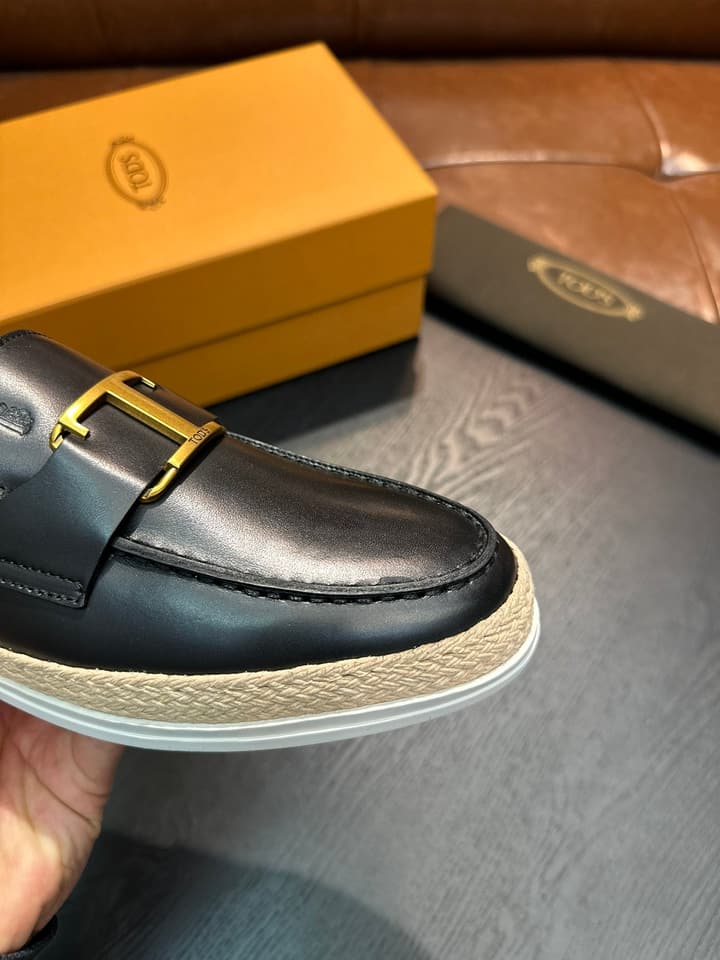 Tod's Gommino Calfskin Loafers in Assorted Loafers Display