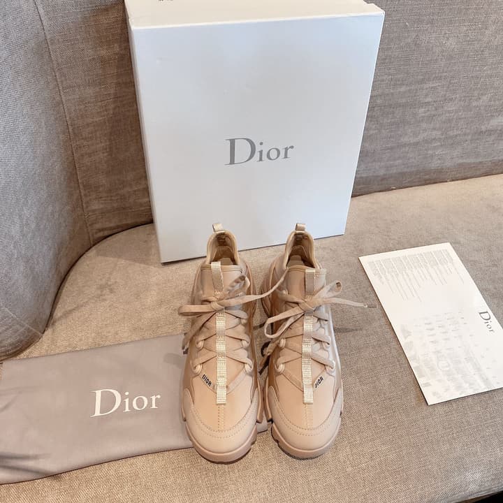 Dior Crusie J'DIOR Chunky Sneakers – 2020 Spring Collection in Black Knit