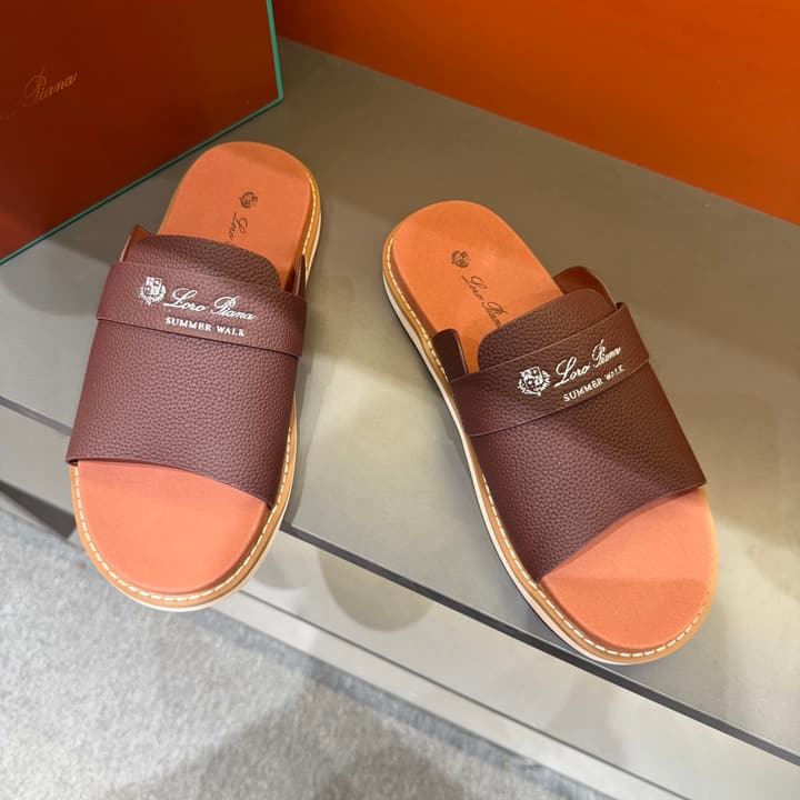 Loro Piana Summer Walk Crisscross Mules