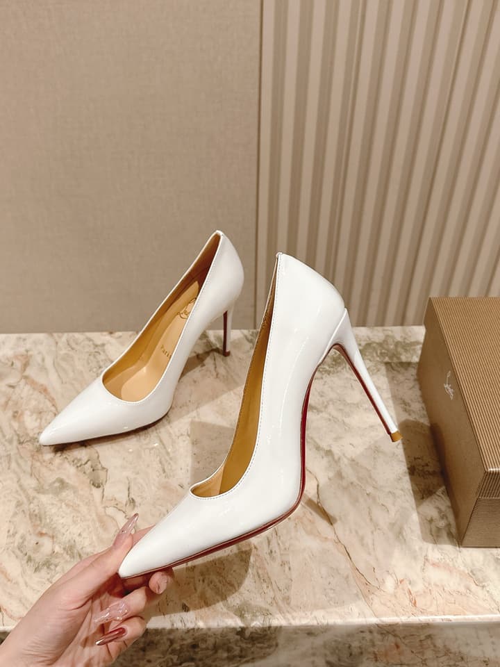 Christian Louboutin Platform Heeled Sandals – 2025 SS Show Model in Black Suede