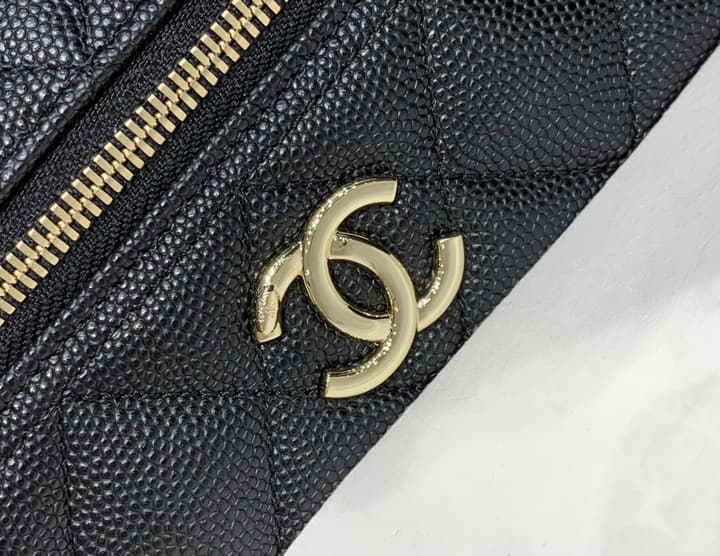 Loro Piana Grained Calfskin Chain Clutch Bag – Spring/Summer Collection – 25C
