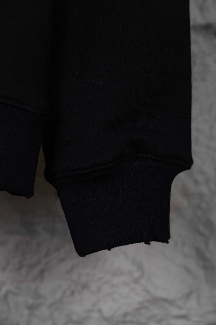 Dior Classic English Letter Hooded Sweatshirt in Black