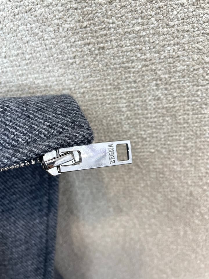 Zegna Casual Lapel Wool Jacket