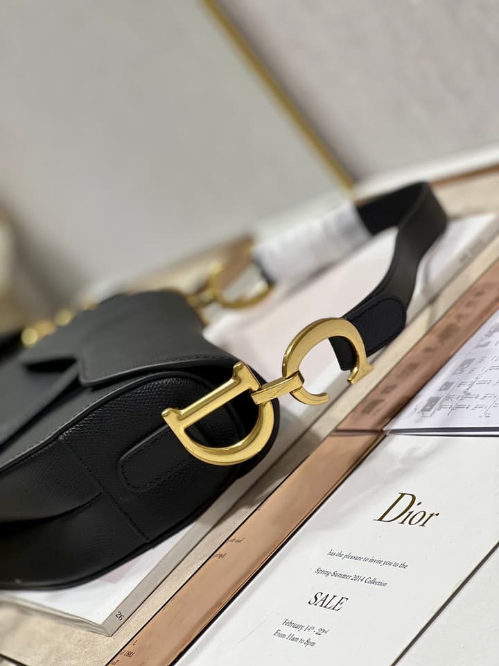 Dior Classic Saddle Bag in Apricot