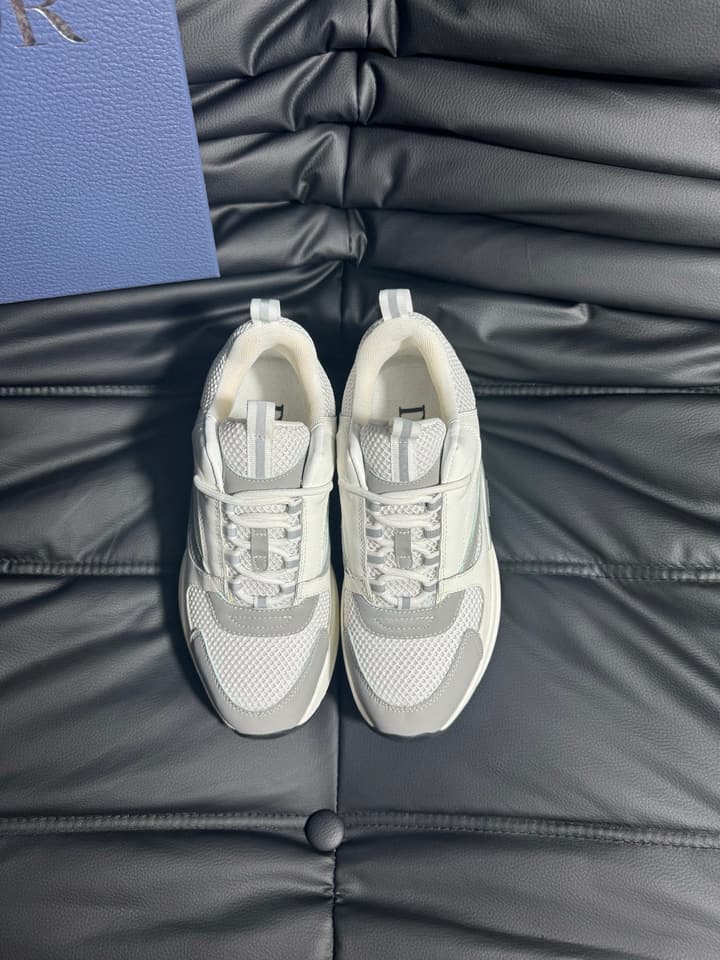 Dior B22 Calfskin Sneakers in Black