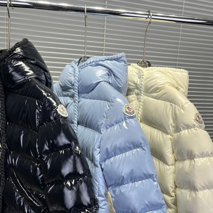 Moncler Kids Hooded Down Jacket – 25FW in Classic Black