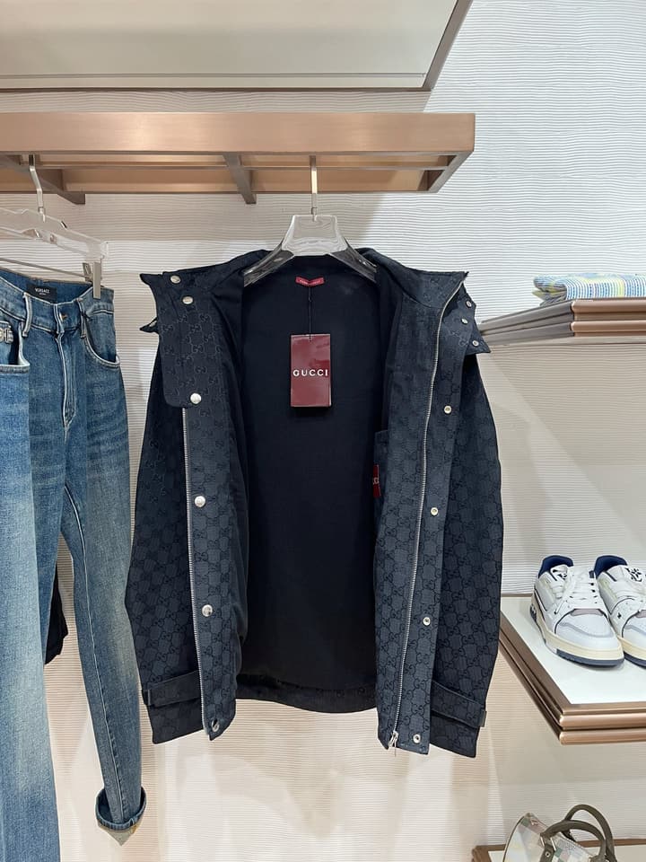 Gucci Detachable GG Canvas Trench Coat – 25FW