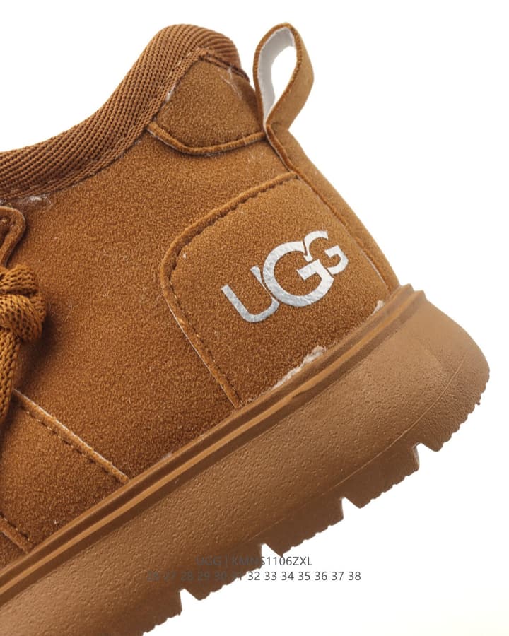 UGG Mid-Top Snow Boots – Kids Collection in Classic Tan Slip-on Boot