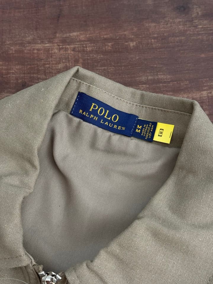 Ralph Lauren Men's Linen Zip Jacket