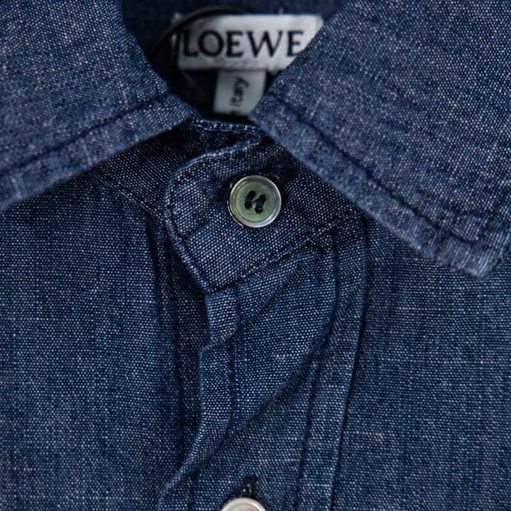 Loewe Double-Sided Denim Embroidered Shirt