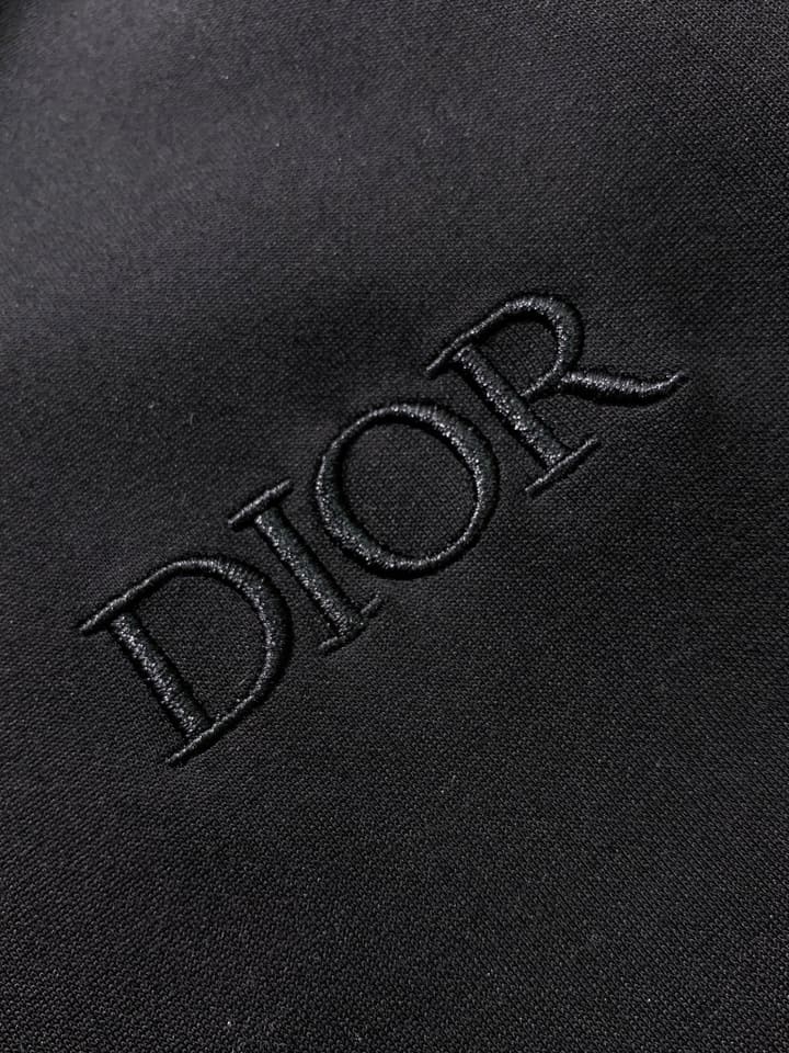 Dior 2026 Summer Unisex Air Layer T-Shirt and Shorts Set – 2026SS in Black