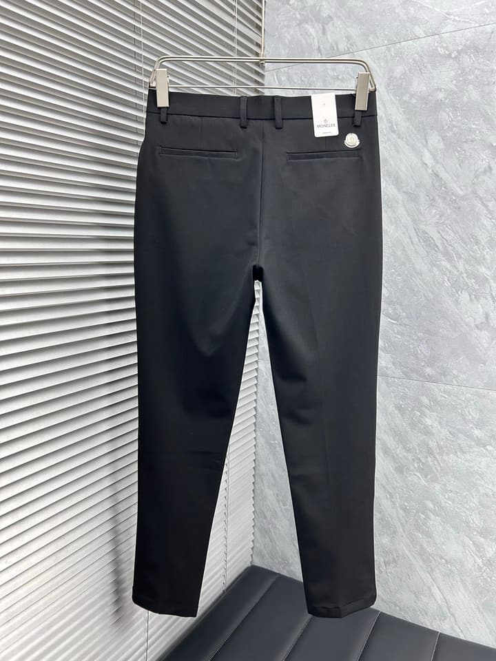 Moncler Custom Casual Trousers – 2025SS in Classic Dark Grey