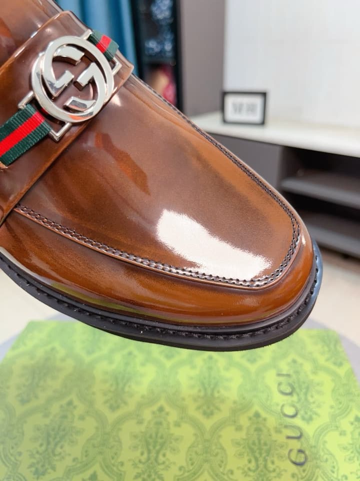 Gucci Men's Formal Leather Shoes – New Collection