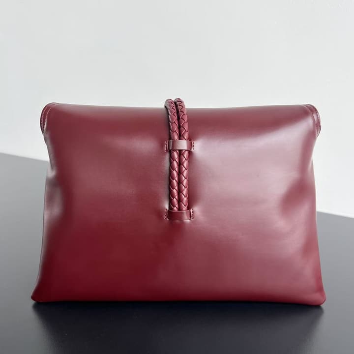 Bottega Veneta Medium Liberta Flap Crossbody Bag – Autumn/Winter Collection in Dark Espresso Brown