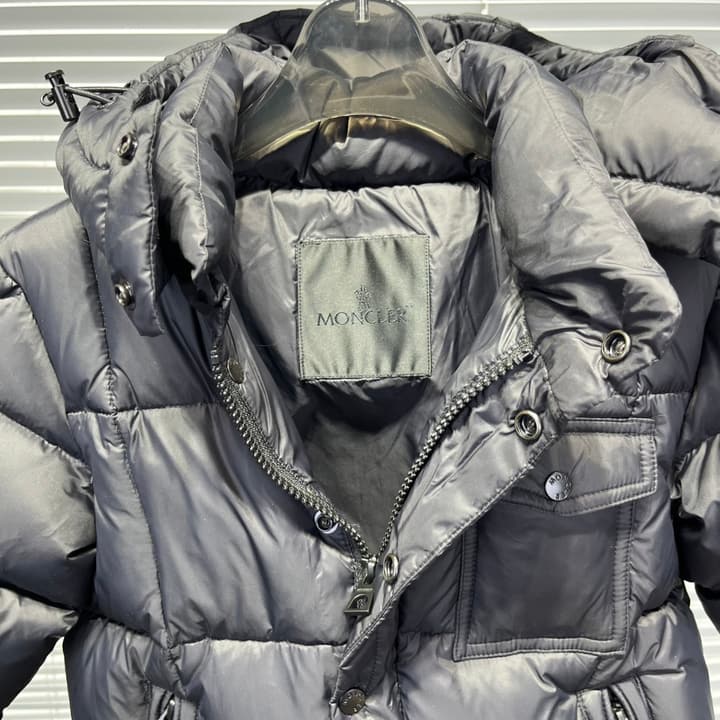 Moncler Detachable Hood Puffer Jacket – 25 Collection – Kids Collection in Black Puffer Jacket